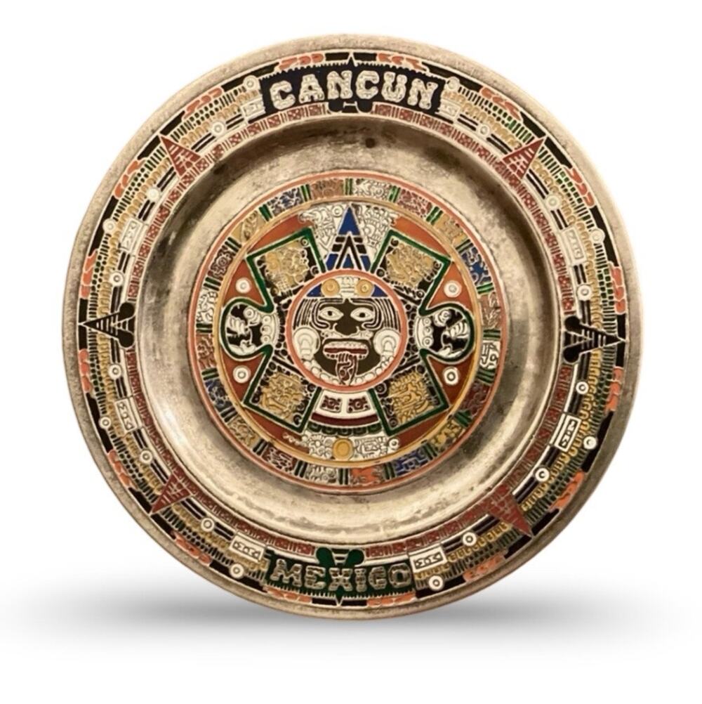 Mayan Calendar Decorative Wall Plate